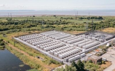The EOS facility adjoins the site where hydrogen production facilities HyGreen Teesside and H2 Teesside, both led by multinational oil and gas company BP, are planned to be built. Image: Teesworks.